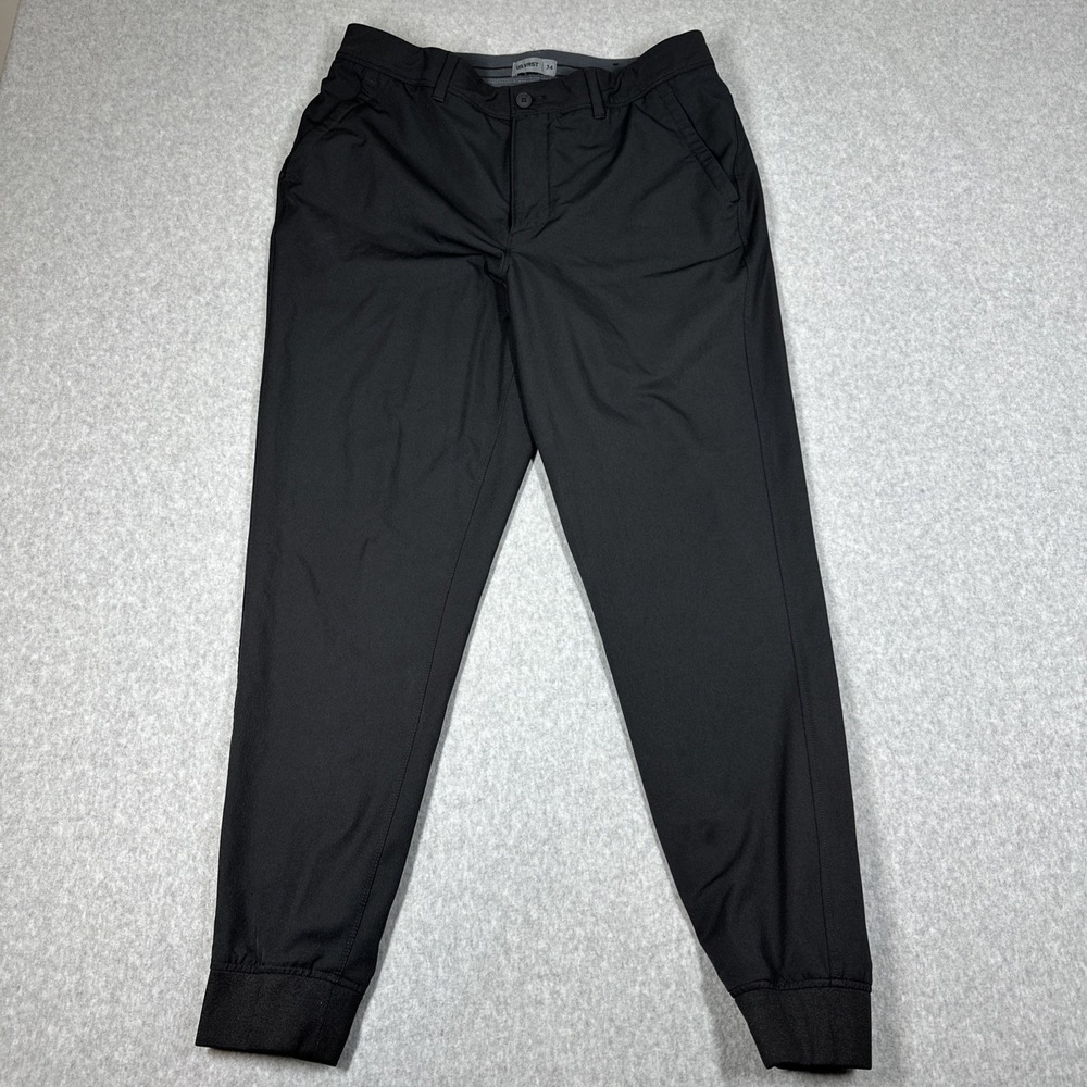 VRST Golf Performance Jogger Pants Men's 34x29(32x29) Black Tapered Fit Stretch